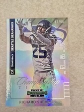 2014 Panini Contenders - Richard Sherman #86 Championship Ticket /99