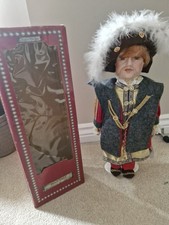 Regency Fine Arts Porcelain Figurine Doll Of Henry VIII 8th With Box 2006