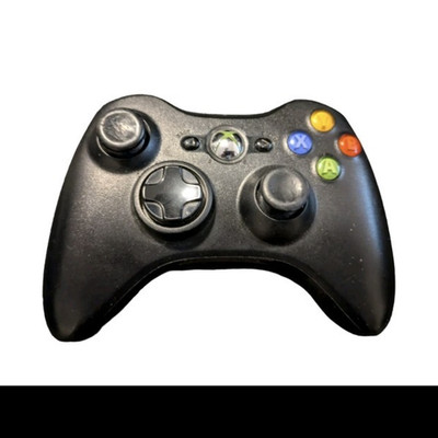 Microsoft Xbox 360 Gamepad Schwarz Controller für Xbox 360 Kunststoff