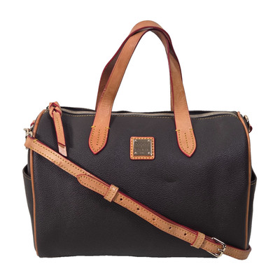 Dooney & Bourke Olivia Satchel Brown Tan Leather Bag