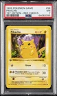 1999 POKEMON BASE SET 1ST EDITION-RED CHEEKS #58 PIKACHU PSA 7