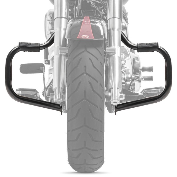 SturzbüGel FüR Harley Davidson Heritage Springer 00-03 Mustache Schwarz-image