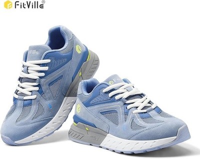 FitVille Damen Extra Wide Fit Turnschuhe Damen Walking Laufschuhe bequem