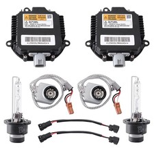 2 Set Xenon HID Ballast Headlight Control Unit with Igniter  D2S Bulb Compat...