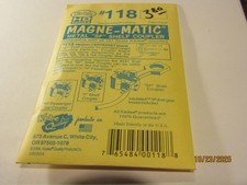 Vintage Kadee HO Magne-Matic Couplers 118 Metal SF Shelf Coupler NOS 2 Pair