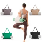 Yoga Mat Storage Bag Canvas Yoga Mat Pilates Mat Shoulder Bag UK