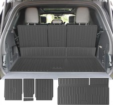 powoq Cargo Mat Compatible with 2025 2026 Ford Expedition Lincoln Navigator Carg