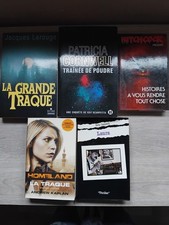 Lot de 9 romans policiers - P