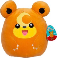 Jazwares Stofftier PokéMon Squishmallow Teddiu. (25Cm)