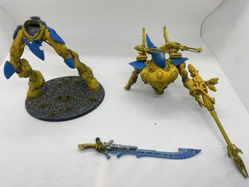 Warhammer 40k Aeldari Eldar wraithknight Well Painted Fully Magnetised
