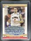 2005-06 SAGE HIT Deron Williams #A5 Auto Gold /250 RC Fighting Illini