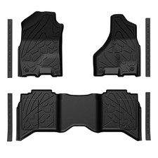 Floor Mats for 2017-2025 2026 Ford F250 F350 F450 F550 Crew Cab Bucket Seat 