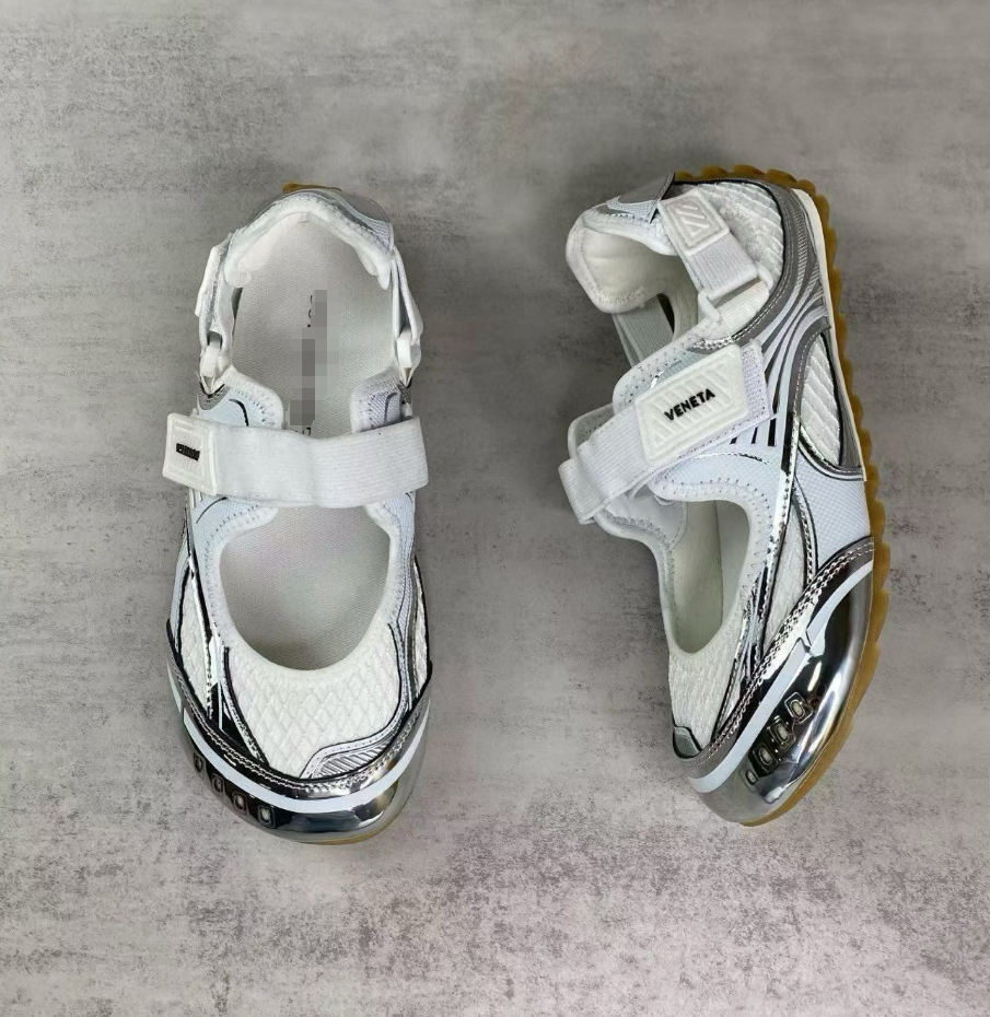 BOTTEGA VENETA Orbit Flash Mary Jane Silver/White Sneakers New | eBay BOTTEGA VENETA Orbit Flash Mary Jane Silver/White Sneakers New | eBay