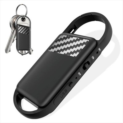 64GB Digital Voice Recorder with Playback - 750 Hours Activated