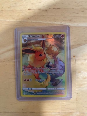 FLAREON TG01/TG30 HOLO BRILLIANT STARS TRAINER GALLERY POKEMON NM