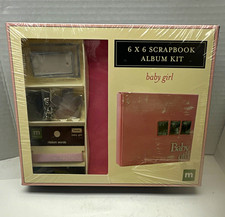 Making Memories Baby Girl 6x6 Scrapbook Album Kit Babies  Children MPN 30225