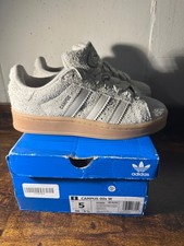 adidas Originals Campus 00s W Putty Grey Charcoal Gum Women Shoes IH2660 Size 5