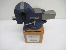 Palmgren 9629684, 4" Workholding Bench Vise, 4" Opening, Missing Handle