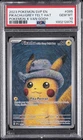 2023 POKEMON SVP EN-SV BLACK STAR PROMO #085 PIKACHU WITH GREY FELT HAT PSA 10