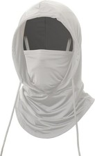 Vimnunts Sunproof Balaclavas Summer Cooling Face Mask Breathable Full Grey