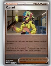 Pokemon Canari Uncommon Reverse Holo ASC 185/217 NM