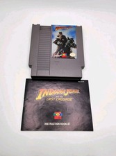 Indiana Jones and the Last Crusade Ubisoft ( NES, 1993) W/ Manual [ Excellent ]