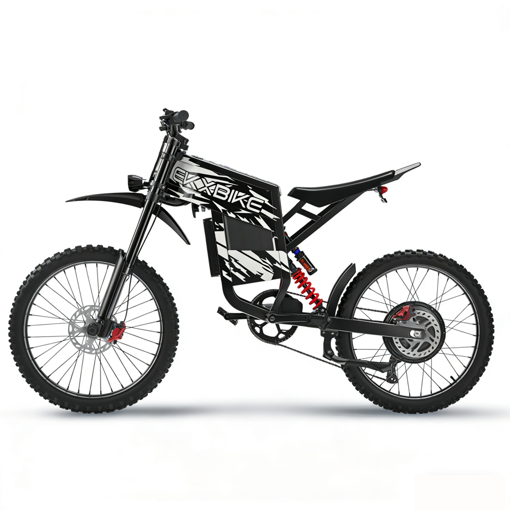 TX1 Peak 6000W MOTOR Electric Motorcycle 60V 30AH 25