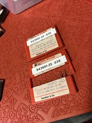 Titex Cobalt Micro Drill Set Of 12 A3153 943891-25 Left Hand .89mm HSS-E  (G39)