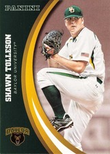 Shawn Tolleson 2016 Panini Baylor Bears #27 Baylor Bears