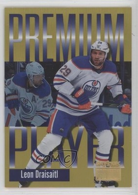 2023-24 Skybox Metal Universe Premium Player Gold 4/99 Leon Draisaitl #9PP 0e2d