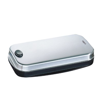 Cilio 18/10 Stainless Steel Table Crumb Remover,Silver/Black