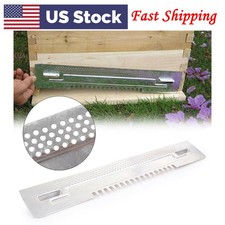 1X Hive Mouse Guard Beekeeping Sliding Travel Gates Zinc Plated Beekeeping Tool