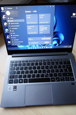 Acer Swift 3 SF314-57-77MU i7-1065G7 16GB RAM 512GB SSD  14'' FHD Grau Windows 11
