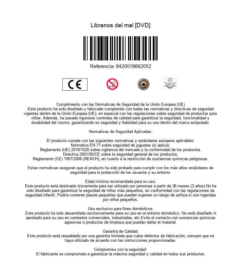 Libranos del mal [DVD] - Imagen 3 de 3