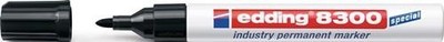 edding Industrie-Permanentmarker 8300 rot Strich-B. 1,5-3 mm Rundspitze - 4-8300
