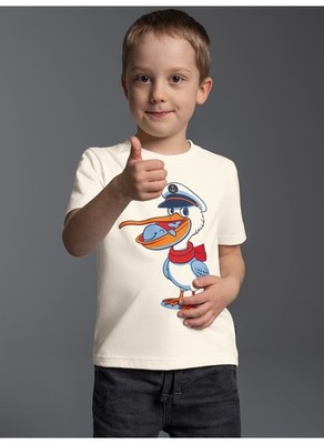 TRIGEMA T Shirt mit Pelikan Print 336214226 NEU & OVP