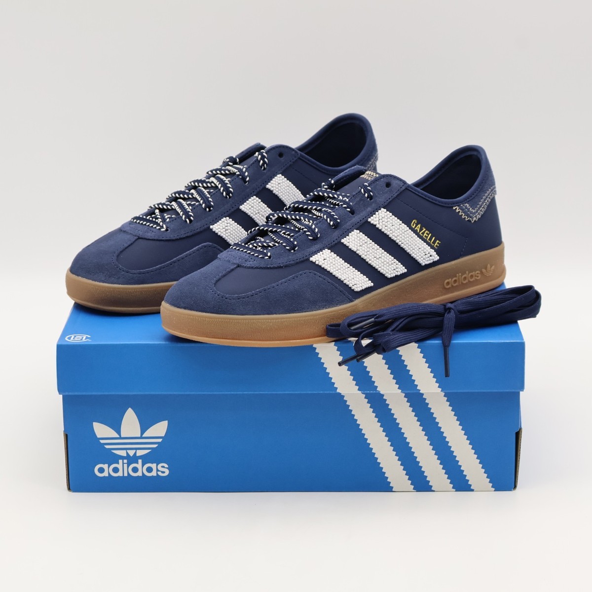 IH3725 CLOT adidas Originals Gazelle OG by Edison Chen Navy (Men's