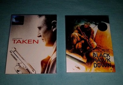 Taken Black Hawk Down Kimchi DVD Novamedia Blu Ray Fullslip Steelbook