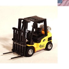 Durable Diecast Metal Forklift with Light and Sound - Perfect for Play  Display