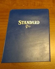 Standard Dry Ale Beer Can Rochester NY brewing co blue plastic holder case VTG