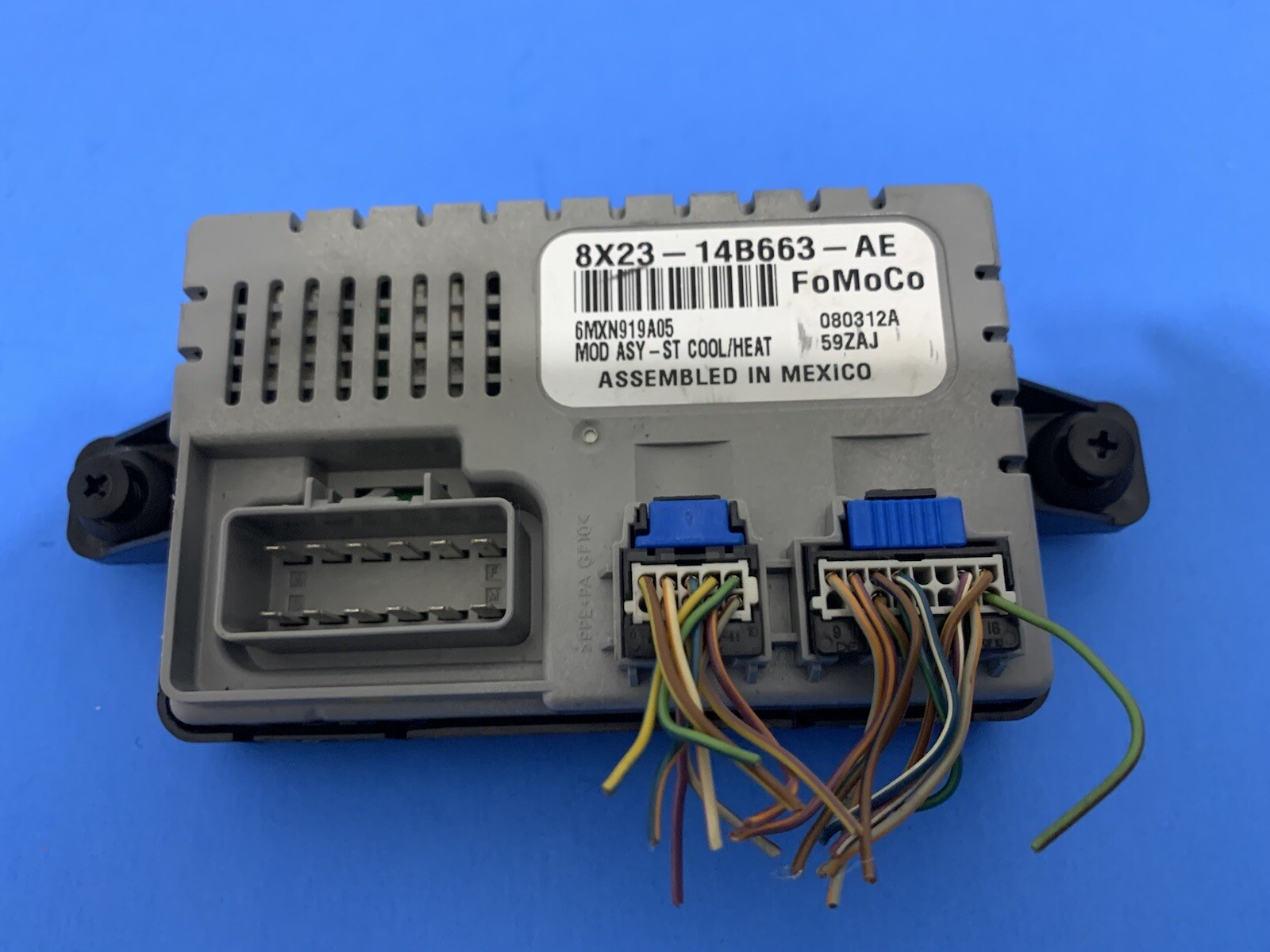 09-11 Jaguar XF X250 Front Seat Heating Cooling Control Module OEM