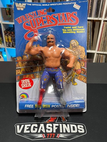 Iron Sheik 1985 LJN WWF 8