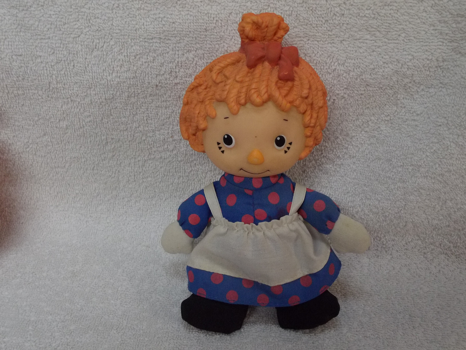 Little Ragady Muppet 1990's MacMillan Rubber Head Raggedy Ann Little Raggedy Toy Toons ...