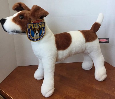 stuffed jack russell