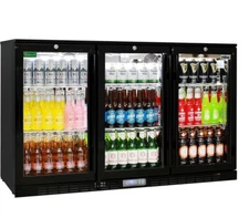 NEW Commercial Back Bar Cooler Glass Door Beer Bottle Case Refrigerator NSF 110V