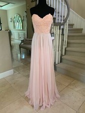 398 NWT BLUSH LA FEMME PROM/PAGEANT/FORMAL/BRIDESMAID DRESS/GOWN 20535 size 4