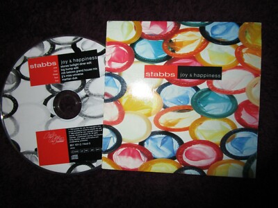 Stabbs Joy & Happiness. Hi Life Recordings 851 101-2  hicd-3 CD Maxi-Single