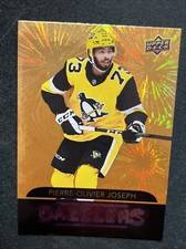 20-21 UD Extended Series Hockey Orange Dazzlers DZ-133 Pierre-Olivier Joseph