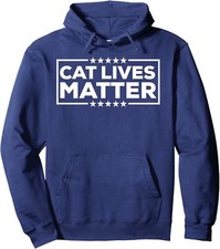 Donald Trump 2024 Cats, Cat Lives Matter Trump Unisex Hooded Sweatshirt