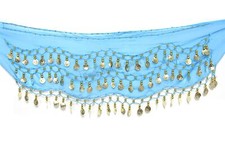 Châle CIEL dance orientale du ventre ethnique foulard décoré du Moyen Orient